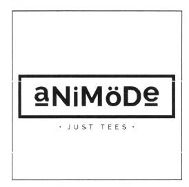 Trademark ANIMODE JUST TEES