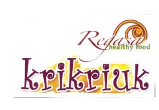 Trademark REGASA KRIKRIUK HEATHLY FOOD