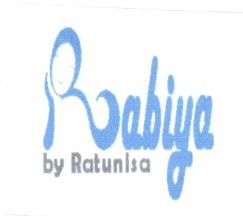 Trademark RABIYA BY RATUNISA