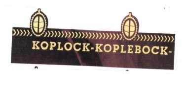 Trademark KOPLOCK-KOPLEBOCK + LUKISAN