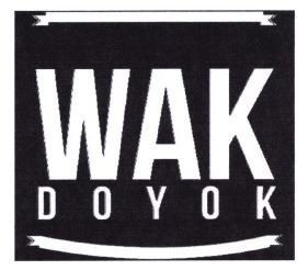 Trademark WAK DOYOK + LOGO