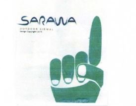 Trademark SARAWA + LOGO JARI TANGAN