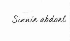 Trademark SINNIE ABDOEL