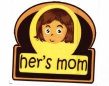 Trademark HER'S MOM + LOGO