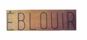 Trademark EBLOUIR + LOGO