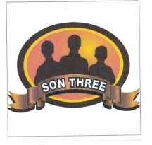 Trademark SON THREE + LOGO