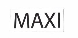 Trademark MAXI