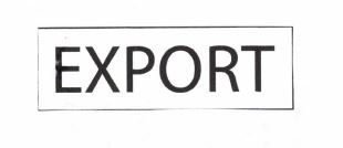 Trademark EXPORT