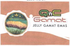 Trademark QNC GAMAT JELLY GAMAT EMAS + LOGO