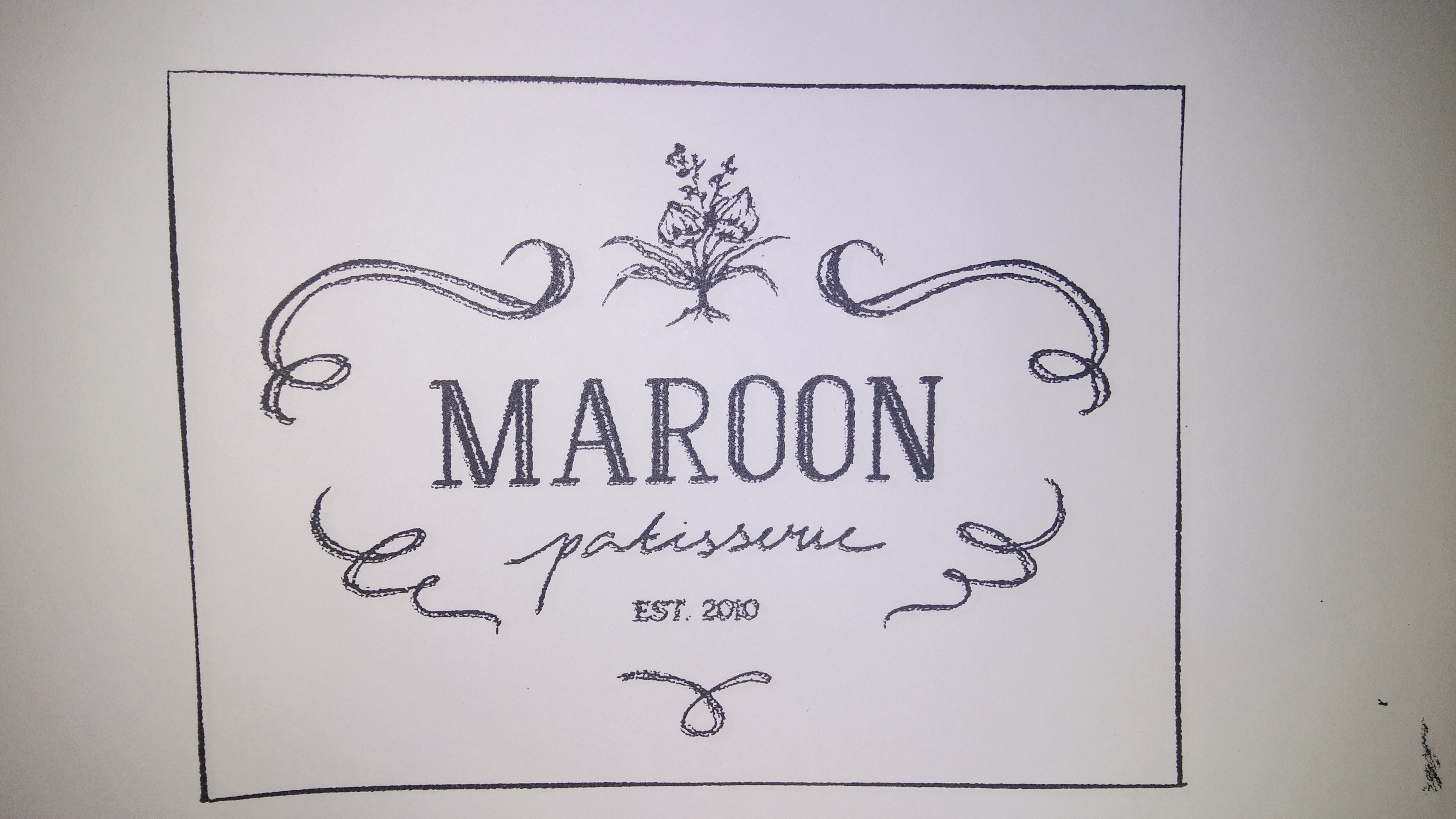 Trademark MAROON PATISSERIE