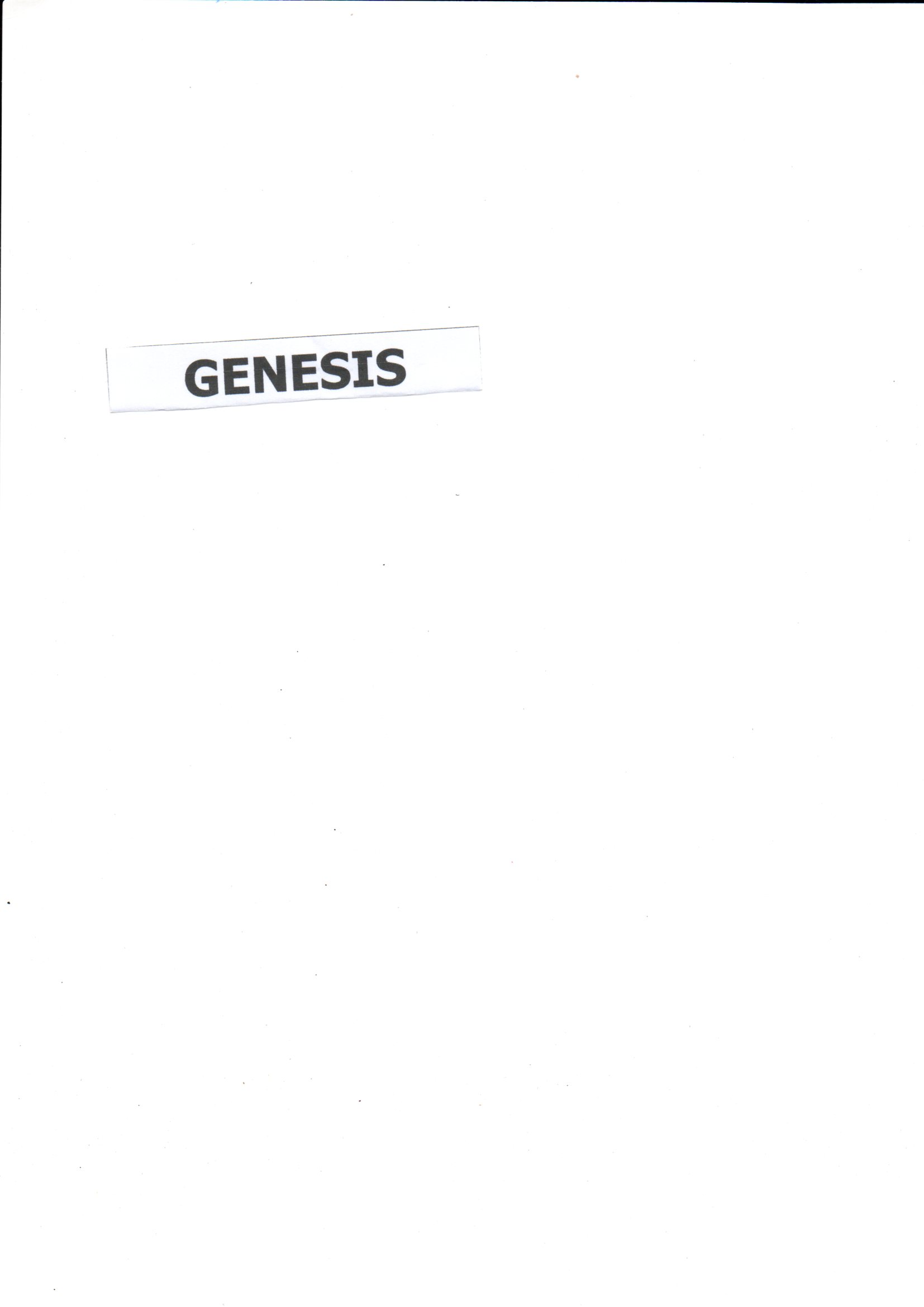 Trademark GENESIS