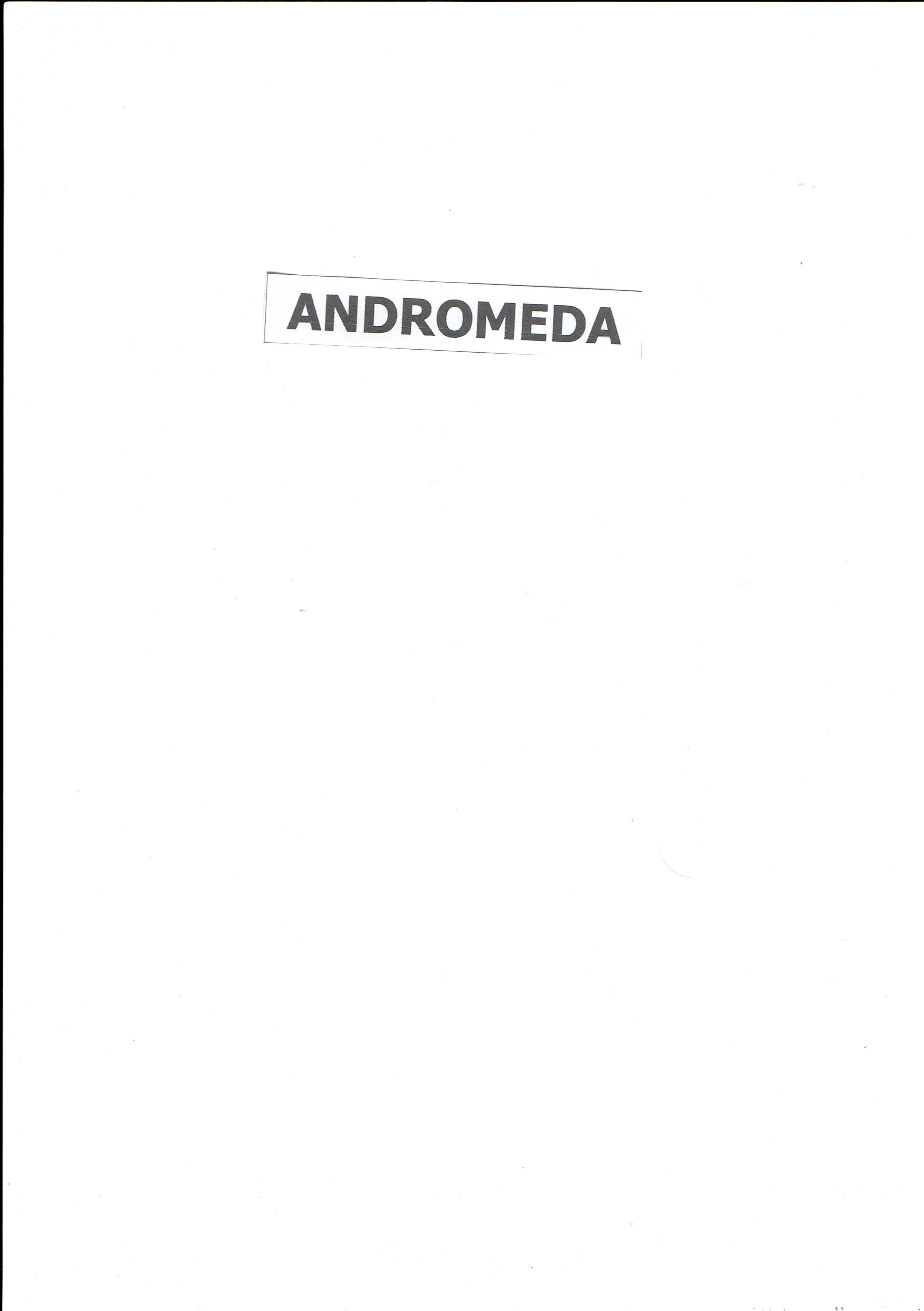 Trademark ANDROMEDA