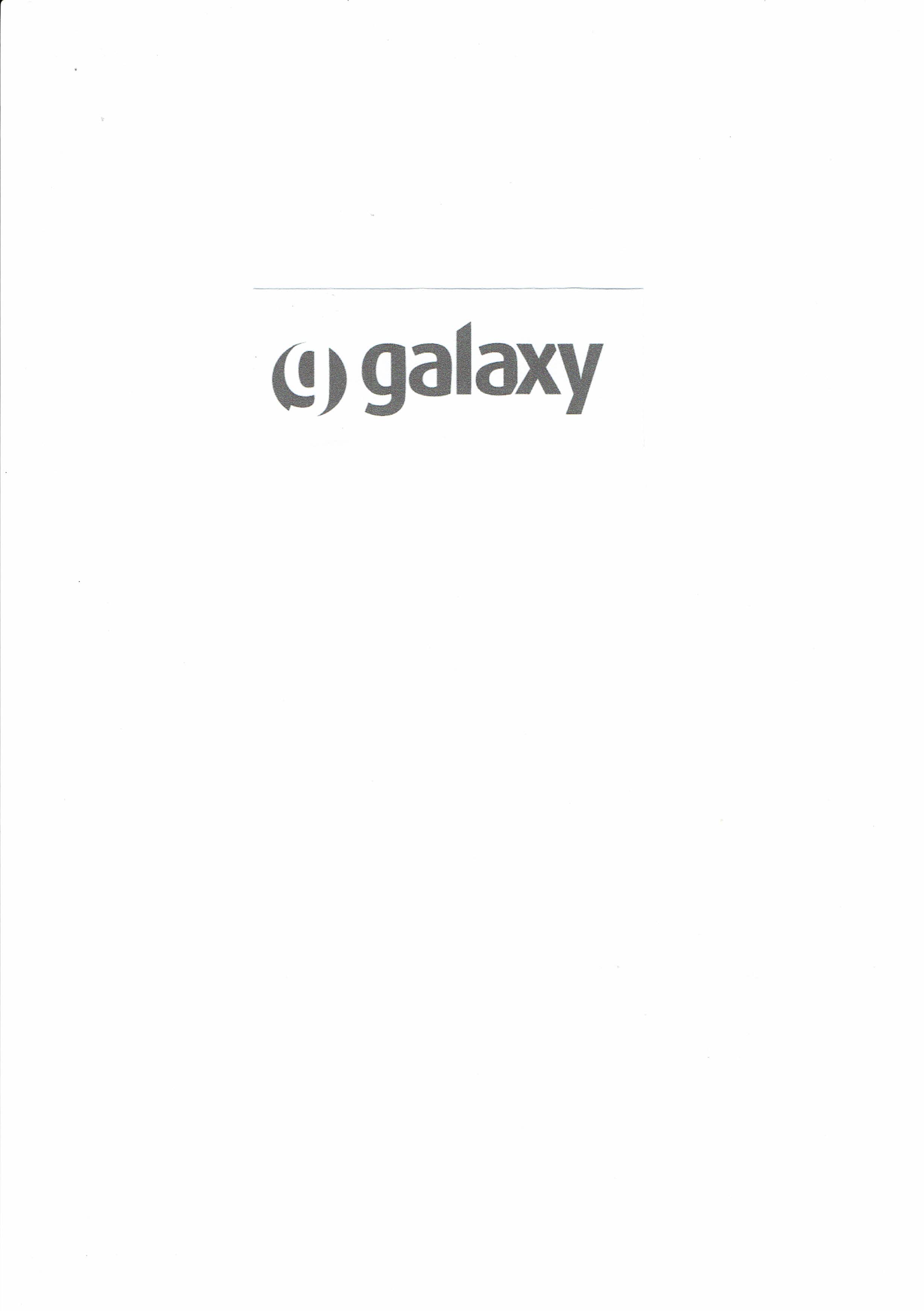 Trademark GALAXY