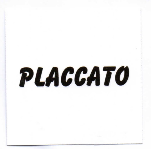 Trademark PLACCATO