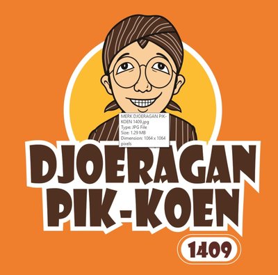 Trademark DJOERAGAN PIK – KOEN 1409