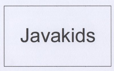 Trademark JAVAKIDS