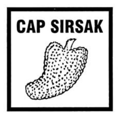 Trademark CAP SIRSAK + LOGO