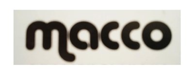 Trademark MACCO