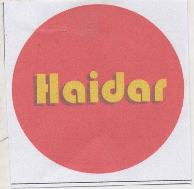 Trademark HAIDAR