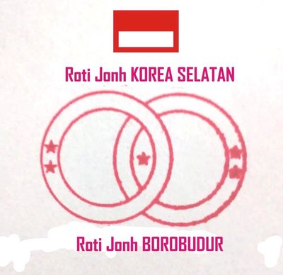 Trademark Roti Jonh Korea Selatan dan Roti Jonh Borobudur