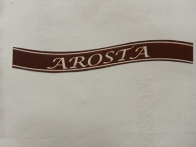 Trademark AROSTA