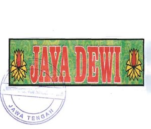 Trademark JAYA DEWI + LUKISAN BUNGA