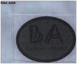 Trademark BA BERKAH ABADI