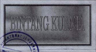 Trademark BINTANG KURNIA