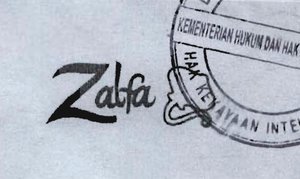 Trademark ZALFA