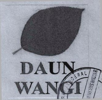 Trademark DAUN WANGI