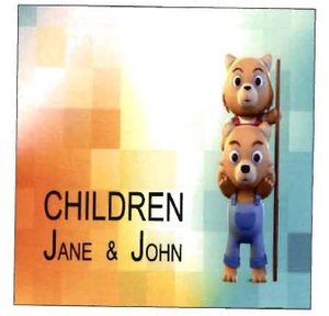 Trademark CHILDREN JANE and JOHN + Lukisan