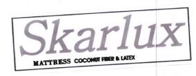 Trademark SKARLUX MATTRESS COCONUT FIBER & LATEX