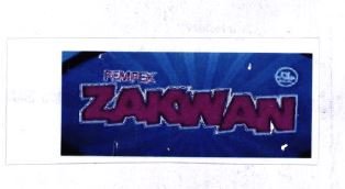 Trademark ZAKWAN