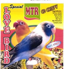 Trademark MTR LOVE BIRDS + LUKISAN