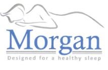 Trademark MORGAN DESIGNED FOR A HEALTHY SLEEP + LOGO