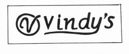 Trademark V VINDY'S + LOGO