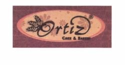 Trademark ORTIZ CAKE & BAKERY + LOGO