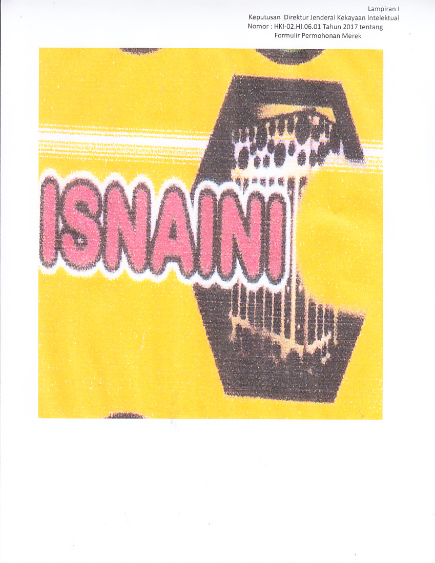 Trademark ISNAINI