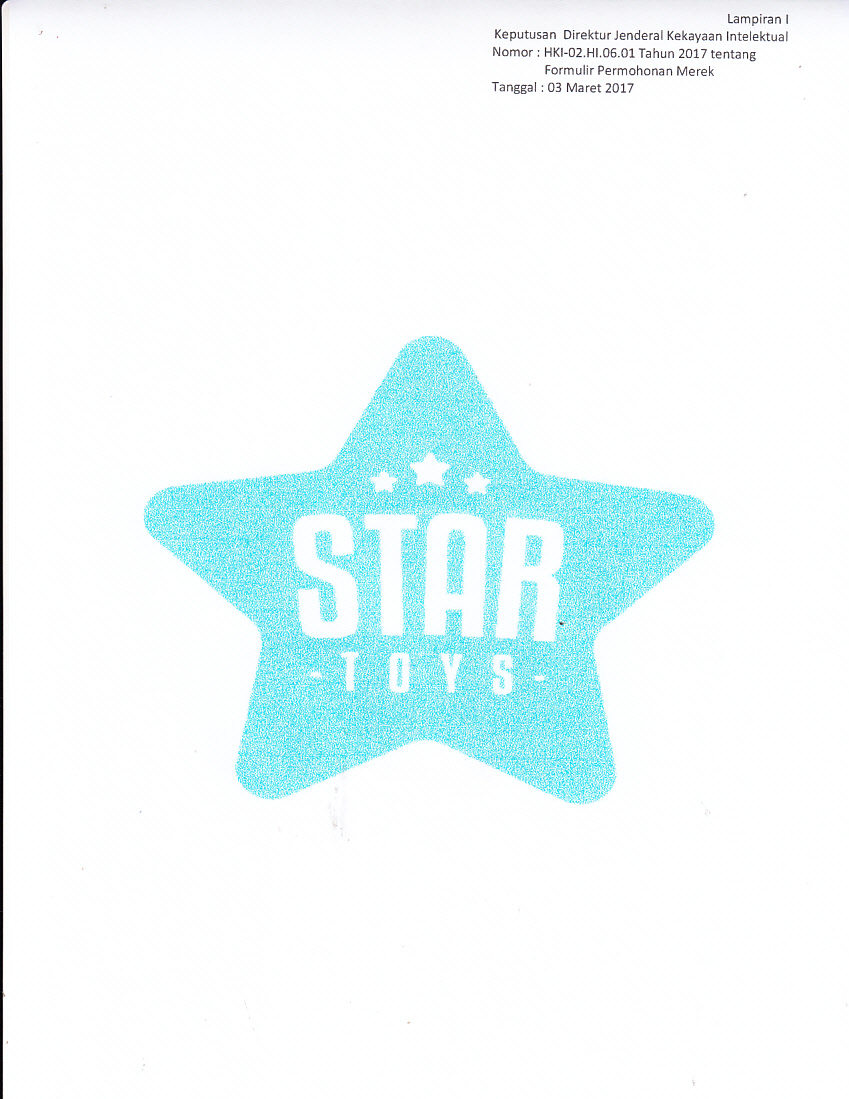 Trademark STAR TOYS + Gambar