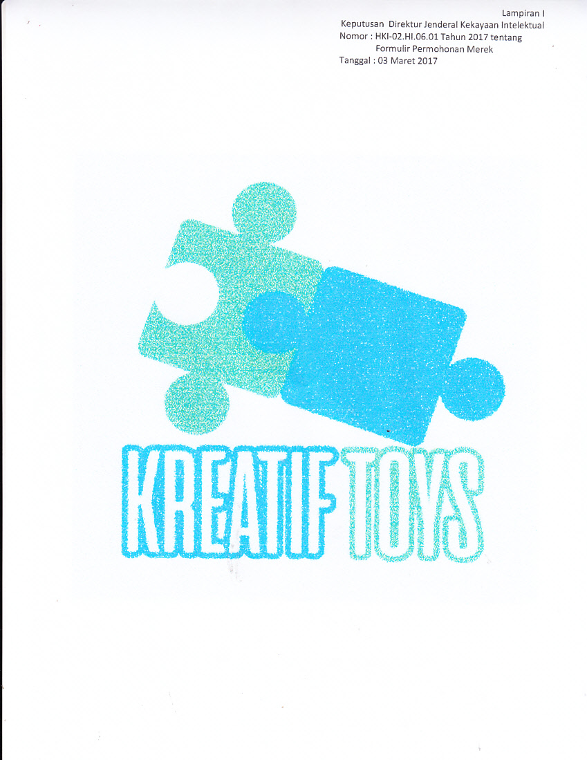 Trademark KREATIF TOYS + Gambar