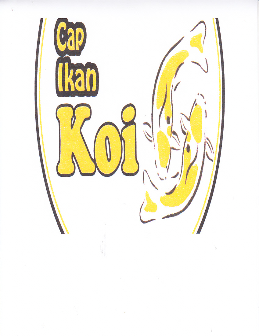 Trademark CAP IKAN KOI + Lukisan