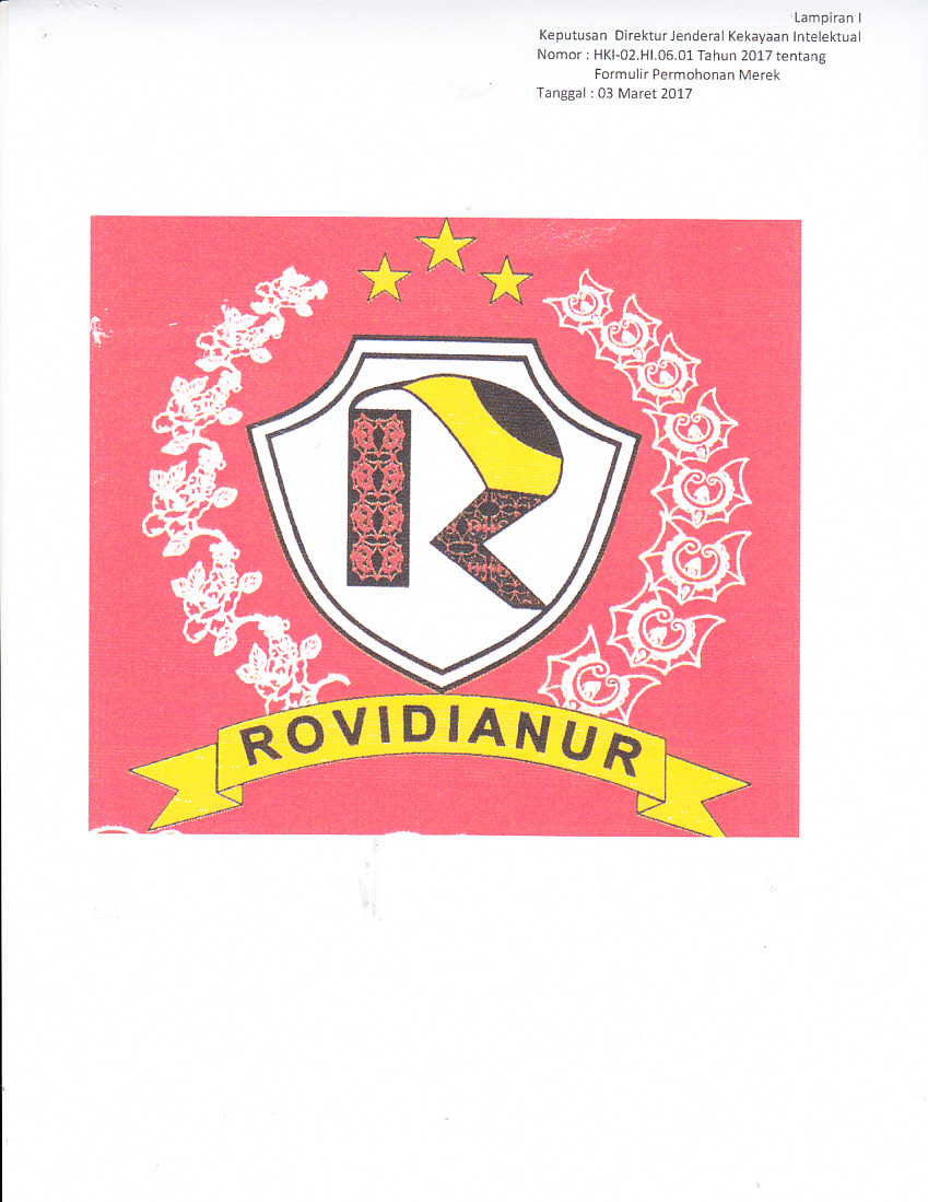 Trademark ROVIDIANUR