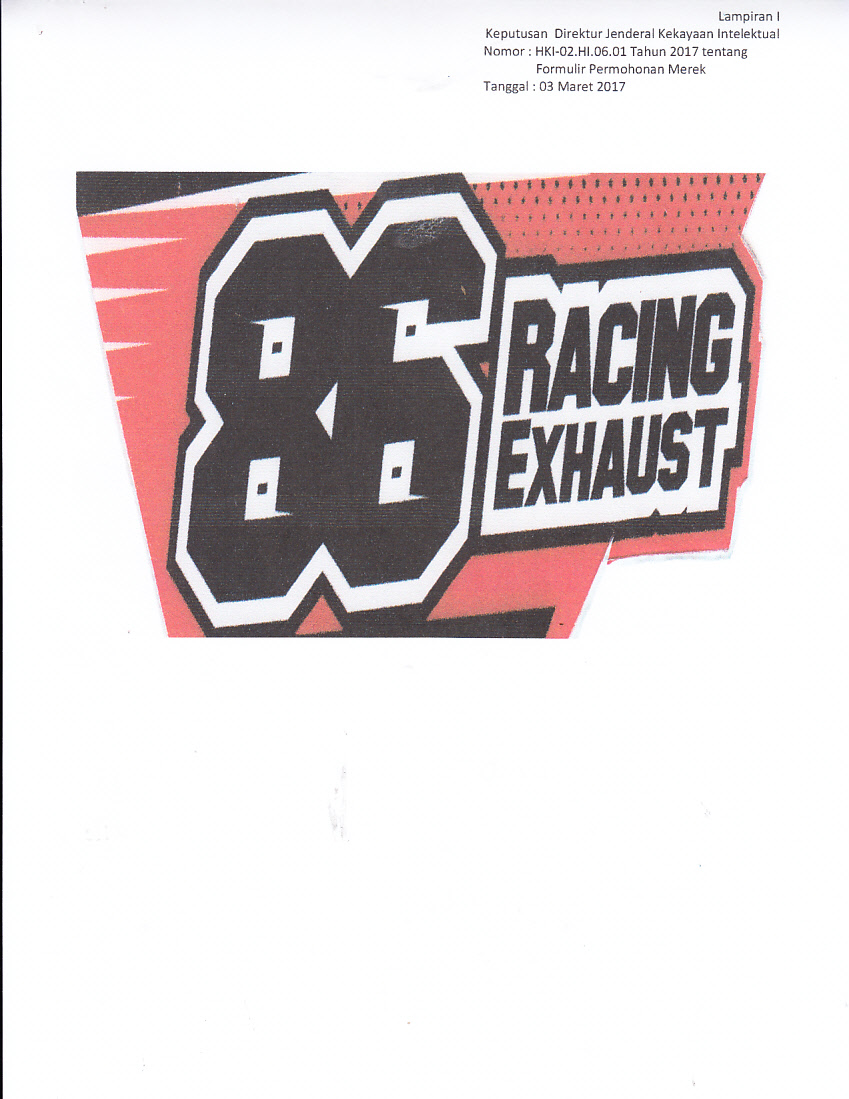 Trademark 86 RACING EXHAUST