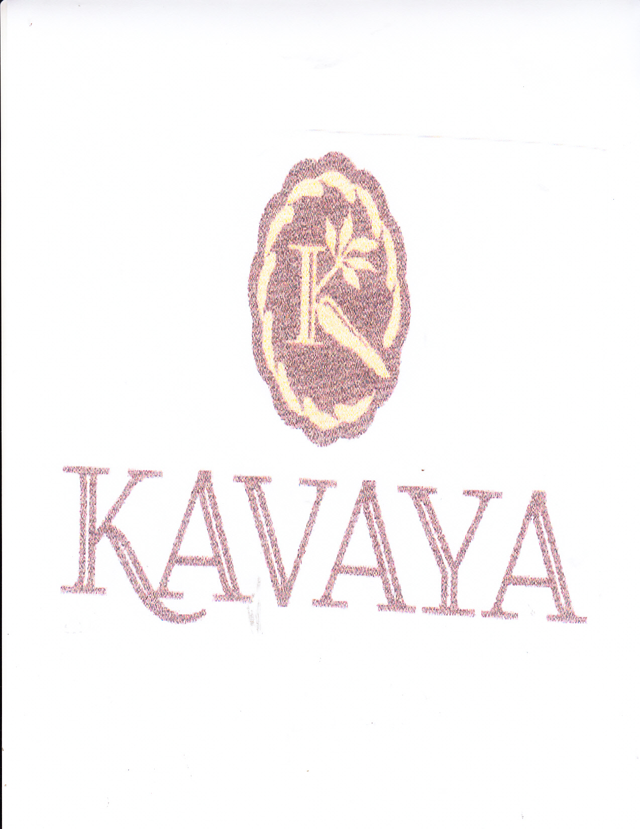 Trademark KAVAYA + Logo