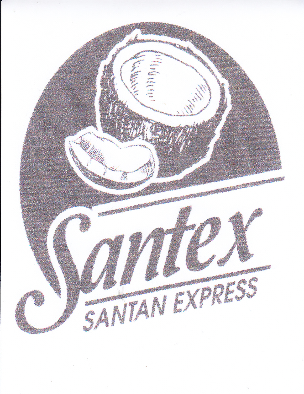 Trademark SANTEX + Lukisan