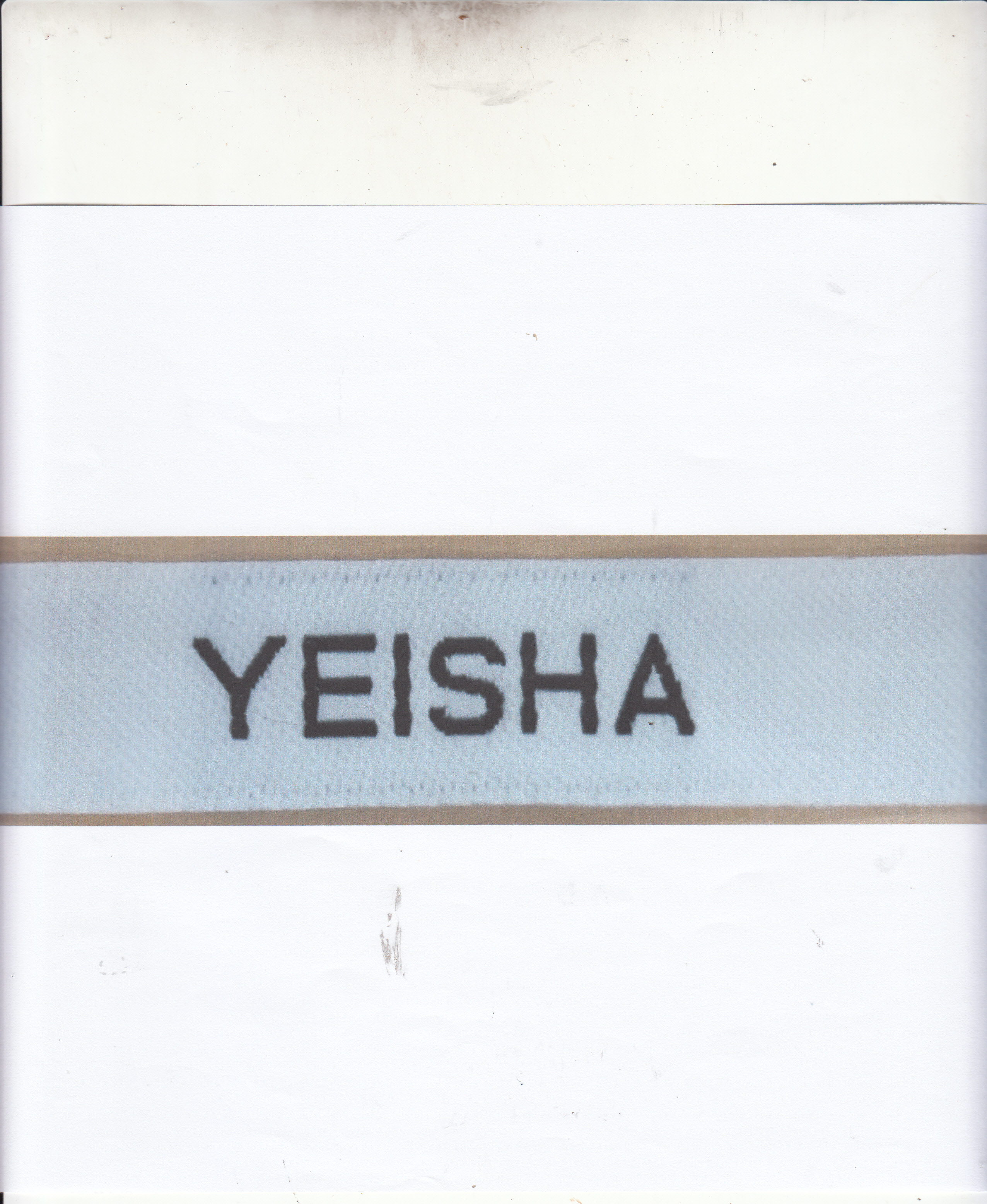 Trademark YEISHA