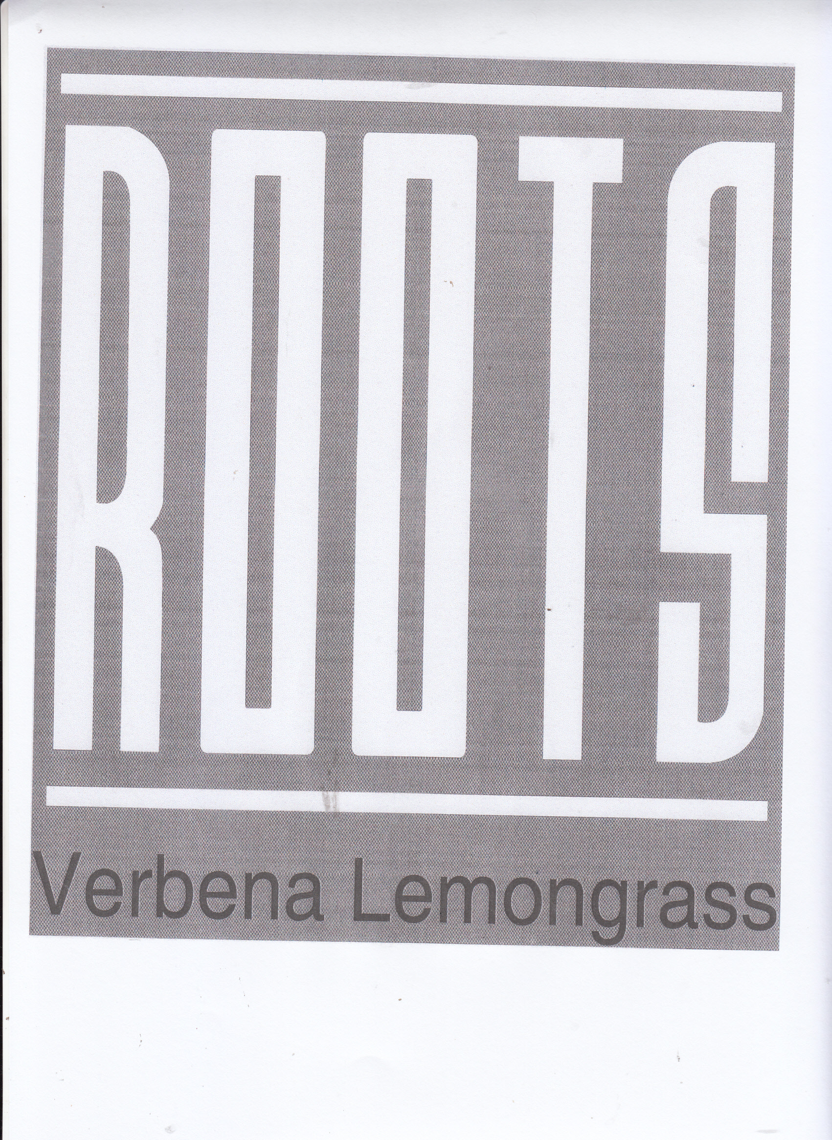 Trademark ROOTS Verbena Lemongrass