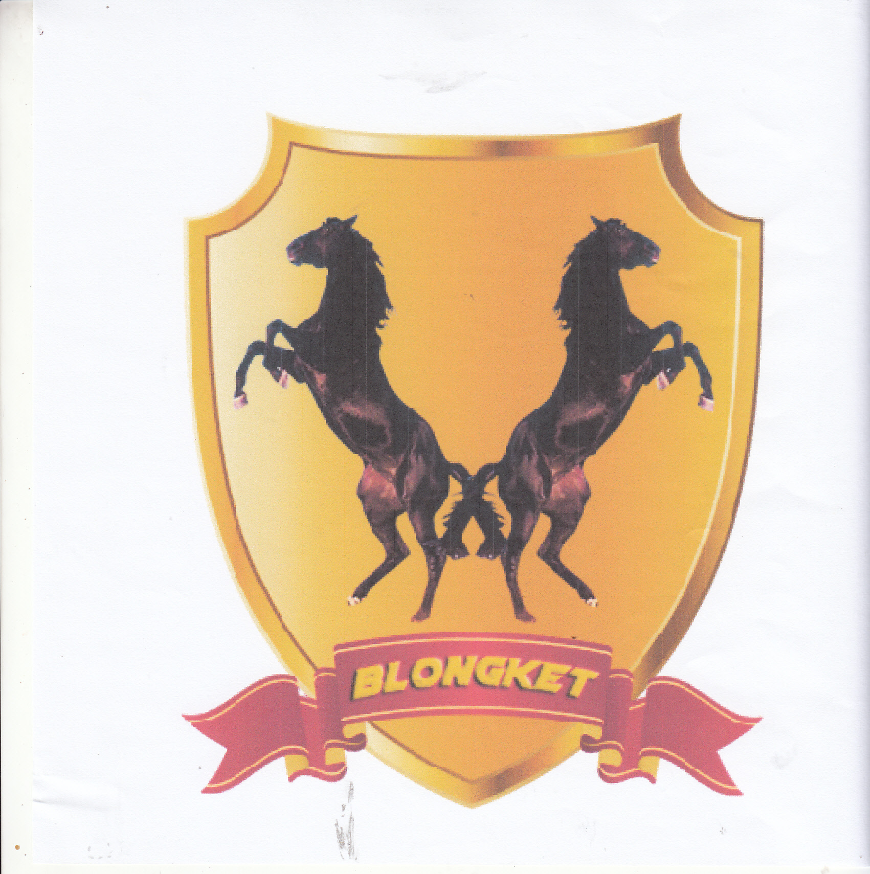 Trademark BLONGKET + Lukisan