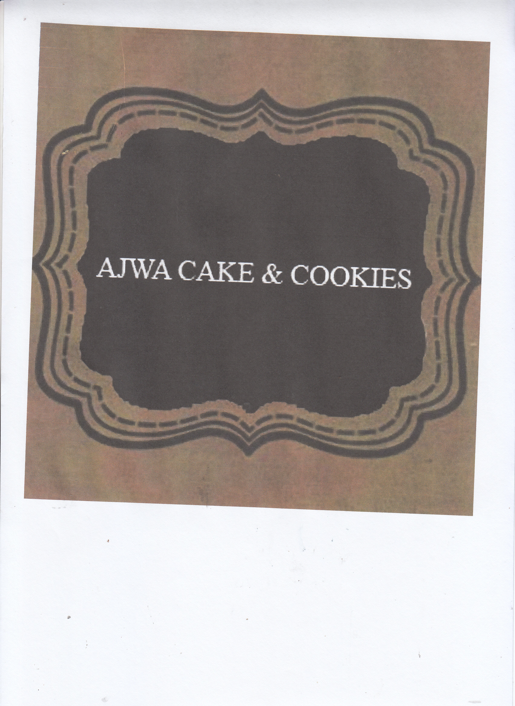 Trademark AJWA CAKE & COOKIES