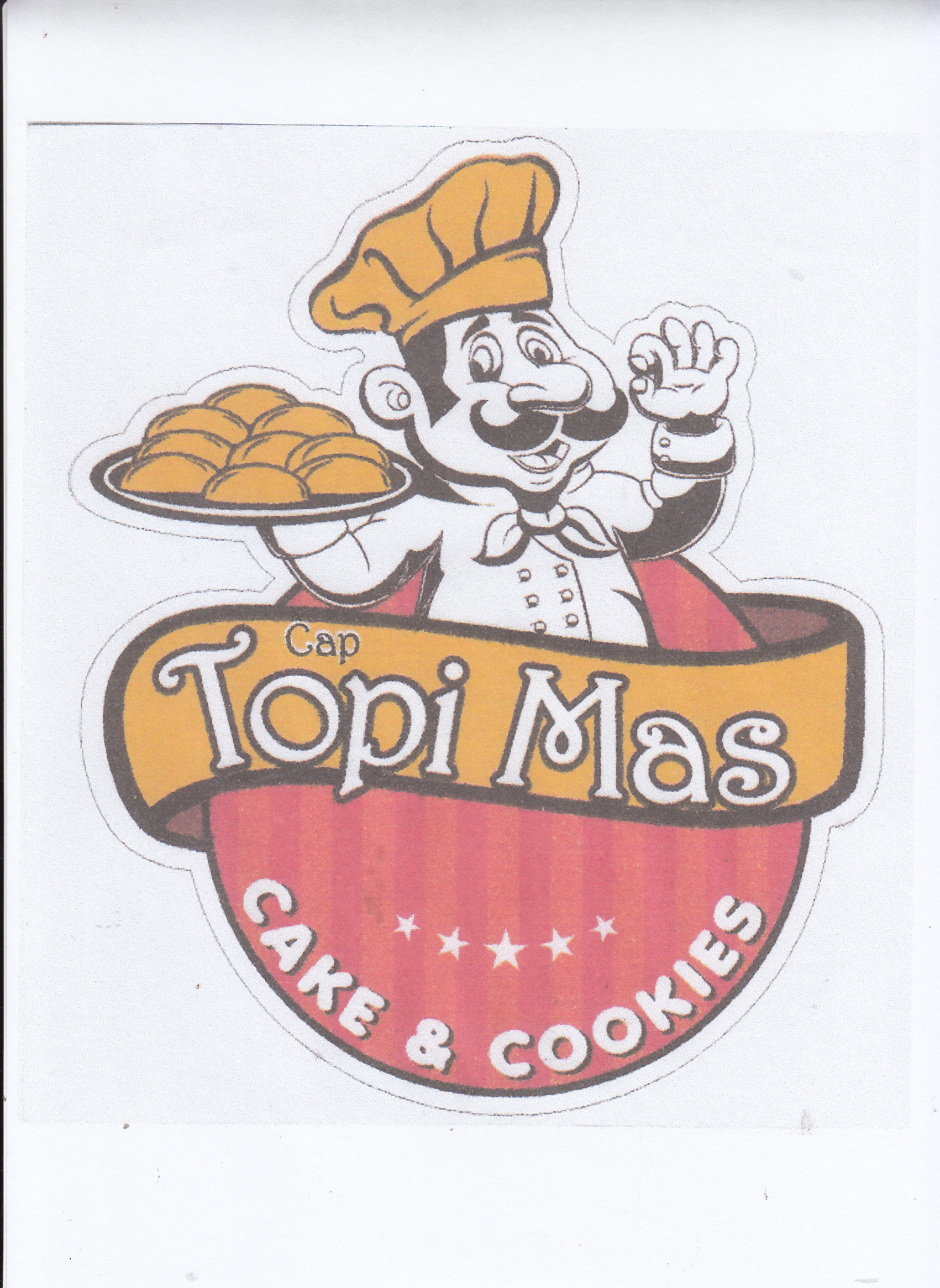 Trademark TOPI MAS + Lukisan